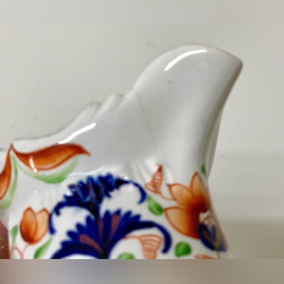 19th Century Antique Gaudy Welsh Eryri Pattern Soft Paste Jug Handled Pitcher - Picture 10 of 16